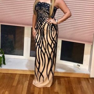 Martin thoenburg evening dress worn once